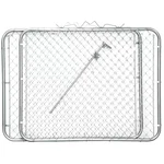 Everbilt 10 Ft. W X 4 H Galvanized Steel Drive Fence Gate. Fixed Price $199.40.