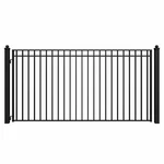 Aleko Steel 12 Feet Single Swing Garden Yard Driveway Gate Madrid Style Black. Fixed Price $2499.00.