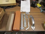 Nos Vintage Lawrence Zinc Plated Extra Heavy Thumb Latch Gate Door Lock Usa. Fixed Price $25.00.