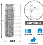 Fencer Wire Ft. 16-GAUGE Galvanized Rabbit WRB16-2X50MV. Fixed Price $30.00.
