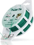 Ydsl 328FT (100M) Twist Ties, Green Plant With Cutter For Gardening. Fixed Price $12.12.