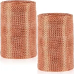 Gisafai 8" X 100 Copper Mesh Rodent Control Ft, Brass Color. Fixed Price $51.74.