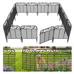 Amagabeli Panels 44 In(h )x 12 Ft(l) Decorative Garden Gate,dog Fence.... Fixed Price $168.03.