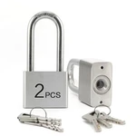 Lanube 304 Stainless Steel Keyed Alike Marine Padlocks For Outdoor Use, 1-9/1.... Fixed Price $35.58.