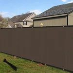 Ecoopts 6X25' Privacy Fence Windscreen Copper Grommet Uv Block Cable Ties. Fixed Price $62.37.