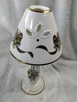 Lenox Holiday Tartan Candlestick Lamp & Shade Dimensions Collections. Fixed Price $20.00.