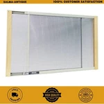 Wood Frame Adjustable Window Screen Clear Insect Mosquito Cat Net Mesh. Fixed Price $10.99.