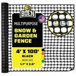 4 Ft. X 100 Black Construction Snow/safety Barrier Fence. Fixed Price $43.90.