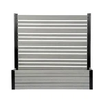Enclo Privacy Screens Planter Box Ash Woodtek Vinyl Weather Resistant 3.7X3.8FT. Fixed Price $219.64.