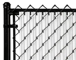 Privacy Slats For Chain Link Fence Single Wall Ridged Bottom Lock. Fixed Price $80.00.