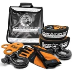 Gearamerica Off Road Recovery Kit, 9 Ton, Includes Tow Strap, Tree Black. Fixed Price $172.48.