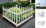 30IN X 40IN W (2 Panels) No Dig Zippity Ashley Corner Vinyl Picket Garden. Fixed Price $87.01.