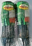 New Rolls Of Vigoro 14 In. H X 20 Ft. Green Rolled Metal Garden Fence. Fixed Price $29.88.