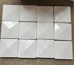 Veranda In. X (4.75 Post Size) White Vinyl Pyramid Fenc TOP(12PK). Fixed Price $49.99.