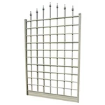 Dura-trel Winchester Vinyl Trellis, Outdoor Plant Support Frame, 57" X 95", W.... Fixed Price $163.84.