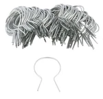 Ez Twist 2.5" Galvanized Steel Chain Link Fence Ties - 100 Pack. Fixed Price $60.92.