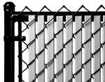 Chain Link Gray Double Wall Tube Privacy Slat For 6FT High Fence Bottom Lock. Fixed Price $85.00.