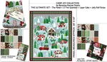 Christmas Fabric Joy Campers Cotton Benartex Jelly Roll Fq Panel Layer Cake. Fixed Price $118.00.