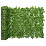 Balcony Privacy Screen With Leaves Expandable Artificial Ivy Fence Vidaxl. Fixed Price $54.99.