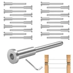 Tootaci 20 Pack 1/8 Invisible Cable Railing Kit For 2X2 Wood/metal Post, T316. Fixed Price $32.22.