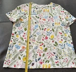 Euc Jake 100% Cotton T-shirt Women White Short Sleeve Crew Neck Casual Top. Fixed Price $11.99.