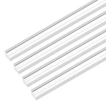 Pcs Clear Acrylic Square Rods 11.81X0.47 Inch 300X12 Mm Plastic Dowel Diy. Fixed Price $24.65.
