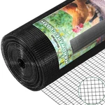 Hardware Cloth 1/2 Inch 48 X 100 Ft Black 19 Gauge Vinyl Coated Welded Wire M.... Fixed Price $128.79.