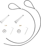 2 Sets Gate Latch Cable Pull String, Black Cord With. Fixed Price $11.99.