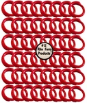 48 Red #12 Leg Bands 3/4" Chicken Poultry Quail Pigeon Dove Duck Goose. Fixed Price $12.99.
