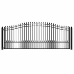 Aleko Yard Garden Steel St. Louis Style 16 Ft Single Swing Driveway Gate. Fixed Price $2799.00.