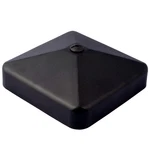 In. X Universal Black Metal Post Cap, Fits 3-3/8 To 4-1/8. Fixed Price $13.52.