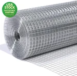 Hardware Cloth 2 Inch 48X50 Ft 19 Gauge Galvanized Steel Wire Garden Fencing. Fixed Price $85.99.