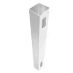 Fence End/gate Post 5 X 7 Ft White Pre-routed Vinyl Durable Uv Protected. Fixed Price $41.92.