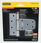Stanley Gate T-hinge For Vinyl S808-758 CD1508 Satin Nickel 3.5" Lot Of 2. Fixed Price $26.40.