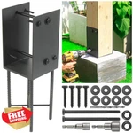 Wowace U-shape Post Holder 6"X6" Stainless Steel Anchor Fence Deck Gazeb.... Fixed Price $72.99.