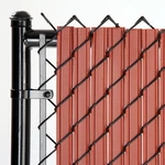 Privacy Slats For Chain Link Fence Double Wall Solitube Bottom Lock. Fixed Price $130.00.