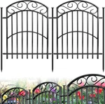 Kyate 8 Panels No Dig Decorative Outdoor Garden Fences For Backyard. Fixed Price $110.56.
