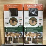 Ozco 56617 Rafter Clips - Black. Fixed Price $99.95.