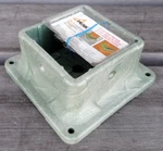 Peak 4081 Plastic Post Anchor 4" X - Khaki. Fixed Price $16.06.