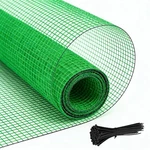 Garden Temporary Plastic Fencing Safety Snow Fence Animal Barrier Green 4'X30'. Fixed Price $29.45.