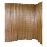 Mgp Willow Screen Fence Peeled Light Mahogany Flexible Curved Install 6FTHX8FT. Fixed Price $102.58.