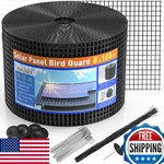 Zapstarz 8 Inch X 100FT Solar Panel Bird Guard Wire Mesh Critter For. Fixed Price $100.15.