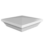 Set Of 6 Freedom 4-IN X White Vinyl Post Top New England # 73044950. Fixed Price $52.00.