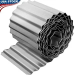 Flexible Galvanized Steel Garden Edging Durable Lawn Border Landscaping New. Fixed Price $39.50.