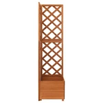 Snazzy Corner Trellis Planter With Tough Support For Climbers - 15.7X15.7X59.1. Fixed Price $90.99.