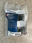 Freedom Outdoor Secure White Vinyl Fence Bracket Set Inch 73004620 Barrette. Fixed Price $13.50.