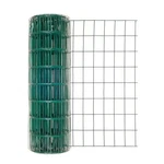Vinyl Coated Steel Wire Fence W/ 2IN X 3IN Openings Garden Lawn Pets Green New. Fixed Price $66.35.
