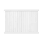 Weatherables Outdoor Privacy Fence Panel Kit 6' X 8' Vinyl Pembroke White. Fixed Price $185.77.