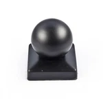 Aleko Steel Black Cap For Gate Post 3.5" X. Fixed Price $39.00.