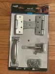 National Hardware N166-008 Gate Kit Galvanized Factory Sealed New. Fixed Price $25.99.